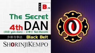 The Secret 4th DAN part B Shorinji Kempo [upl. by Sivel]