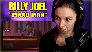 Billy Joel  Piano Man  FIRST TIME REACTION  Official HD Video [upl. by Ahsitnauq]