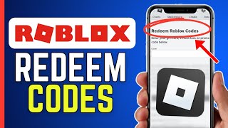 How To Redeem Codes in Roblox 2024 [upl. by Carlstrom]