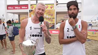 Bellaria Le emozioni della tappa finale Gold di beach volley [upl. by Erdnaid]