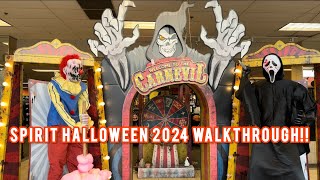 Spirit Halloween 2024 Store Walkthrough  Animatronics amp More [upl. by Sianna]