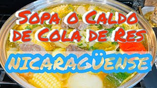 Caldo o Sopa de Res Nicaraguense [upl. by Ienttirb]