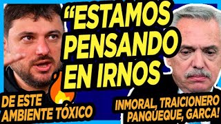 GRABOIS SE HARTÓ POR LO DE ALBERTO Y ANUNCIA lo que está por hacer quotNo quiero ser más parte de esto [upl. by Adnorhs]