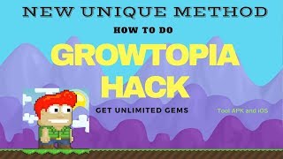 Real Growtopia Hack  How to Get Unlimited GEMS  Works on AndroidiOS  2019 [upl. by Drofdarb]