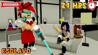 24 HORAS SIENDO MI ESCLAVO en BROOKHAVEN  Kori Roblox [upl. by Gweneth53]