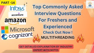 Software Engineer Interview Questions And Answers For Freshers  Multithreading interviewquestions [upl. by Nilesoy524]