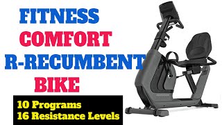 The Horizon Fitness Comfort R Recumbent Bike  20 Min Beginners Intro to Recumbent Bike workout [upl. by Yirinec]