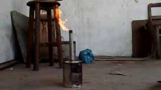 Homemade Updraft Gasifier [upl. by Demha]