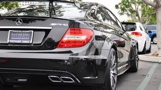 Mercedes C63 AMG Black Series  Aero and Track Packages [upl. by Jephthah]