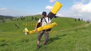 Reichard Lunak at Velika Planina Slope Soaring amp DS [upl. by Ehctav]