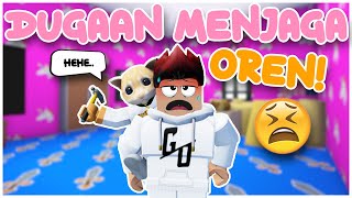 Dugaan Menjaga Oyen Adopt Me Roblox Malaysia [upl. by Aram]