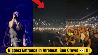 Davido Massive Entrance At Ziggo Dome Amsterdam With 17k Crowd  Performance Highlights [upl. by Aiekram]