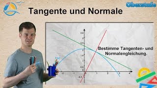 Tangente und Normale  Oberstufe ★ Übung 1 [upl. by Capps]