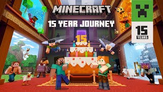 Free Minecraft 15 Year Anniversary Map [upl. by Eirameinna]