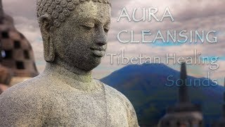 Tibetan Healing Sounds Cleans the Aura and Space Removes all negative energy [upl. by Nayrb]