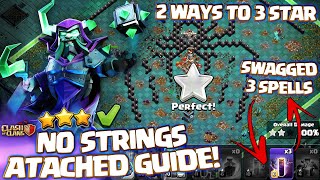 How to Easily 3 star No strings Attached Challenge New challenge in clash of clans [upl. by Hillell]