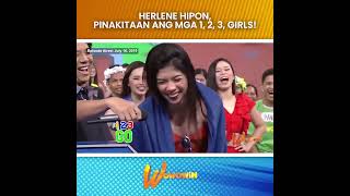 WOWOWIN MGA KUTONG LUPA HERLENE HIPON PINAKITAAN ANG MGA 1 2 3 GIRLS [upl. by Toland]