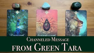 🪷Green Tara Channeled Message🪷Pick a Card  Tarot Reading [upl. by Sherwood]