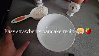 Easy pancake recipe [upl. by Wilkins394]