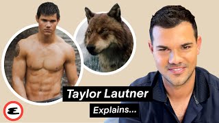 Taylor Lautner Spills On A Twilight Reboot  Explain This  Esquire [upl. by Sinylg]