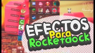 Efectos para ROCKETDOCK ★ Personaliza tu Escritorio [upl. by Ynavoj]