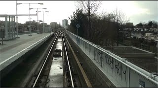 Cab ride metro Rotterdam Capelle ad IJssel De TerpSpijkenisse De Akkers 20111225 [upl. by Jessica]