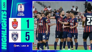 Kuala Lumpur City FC 15 Johor Darul Tazim  Highlights Liga Super 20242025  LS3 [upl. by Averill399]