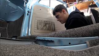 How to Install 62 Bug Door Panels [upl. by Minette]