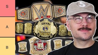 Ranking EVERY WWE World Championship Belt Design [upl. by Lucian]