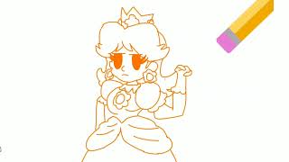 Daisy Teaches Bowser a Lesson Ask Mario Animatic [upl. by Nevag]