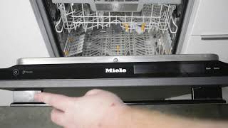 How to Quickly Set Up a Miele G 7000 Dishwasher Before Using for the First Time [upl. by Jeritah]