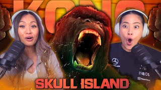 KONG IS ALPHA 🦍 Our First Time Watching KONG SKULL ISLAND 2017  Reaction amp Review [upl. by Amias]