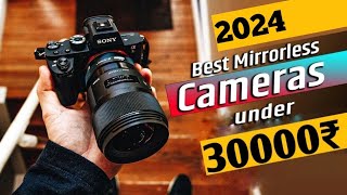 Top 3 Dslr And Mirrorless Camera Under 30000 In 2024⚡️⚡️⚡️  Best Budget Camera For Videos [upl. by Bowen]