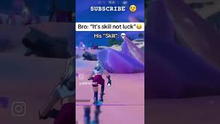 Bros skill 💀 fortnite fortniteclips [upl. by Christmas]