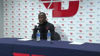 Dayton vs Davidson Post Game Press Conference [upl. by Selma]