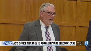 Mayor of Wyoming charged in ‘fake elector’ case [upl. by Mehs]