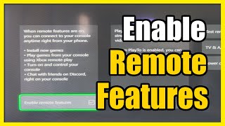 How to Enable Streaming amp Remote Play on Xbox Series X Settings Tutorial [upl. by Rheinlander]