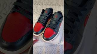 Air Jordan 1 Low BlackGym RedSail [upl. by Archibaldo550]