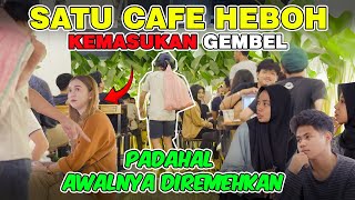 Satu Cafe Heboh Kemasukan Gembel Padahal Awalnya Diremehkan [upl. by Maurita]