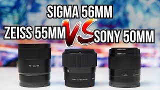 Sigma 56mm f14 is THE SHARPEST PORTRAIT LENS for APSC  Sony a6000 a6300 a6400 a6500 [upl. by Sualokin]