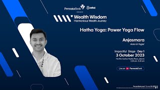 Wealth Wisdom 2023  Hatha Yoga Power Yoga Flow with Anjasmara [upl. by Nobel]