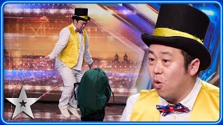 Bikoon has Judges LOLing as they perform with BAG  Auditions  BGT 2024 [upl. by Einon349]