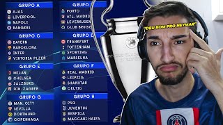 GRUPOS DA CHAMPIONS DEFINIDOS  Quem passa de cada grupo [upl. by Nobe]