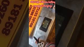 48v100ah lfp battery fast charging with hybrid solar mppt inverter [upl. by Huntingdon]