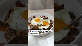 Quick and Tasty 5Ingredient Breakfast Casserole [upl. by Duff]