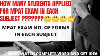 MPAT EXAM SEATSCUT OFF OF MPATTOTAL FORMS APPLIED IN MPAT EXAM UNIVERSITY OF RAJSTHANPHD EXAM [upl. by Eidok204]