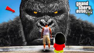 GTA 5 Shinchan amp Franklin Find The King Kong in Gta5 [upl. by Nolrak966]