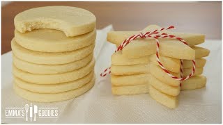 Cut Out SUGAR COOKIES RECIPE [upl. by Aynom]