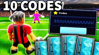 NEW WORKING ALL CODES FOR Super League Soccer IN 2024 NOVEMBER ROBLOX Super League Soccer CODES [upl. by Aili316]