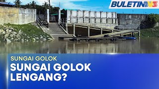 SUNGAI GOLOK  Aktiviti Rentas Sempadan Sungai Golok Didakwa Berkurangan [upl. by Enelrahc]